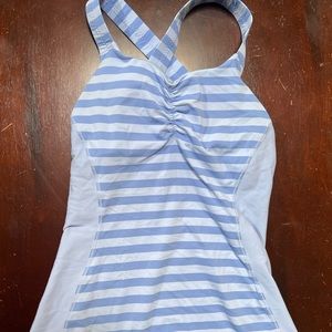 Periwinkle and blue Lululemon tank top